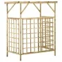 Garden pergola for 2 trash cans impregnated pine wood by vidaXL, Pergolas, arches and garden trellises - Ref: Foro24-316063, ...