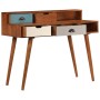 Schreibtisch aus massivem Akazienholz, 110 x 50 x 90 cm von vidaXL, Schreibtische - Ref: Foro24-247937, Preis: 284,82 €, Raba...