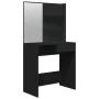 Dressing table with black mirror 74.5x40x141 cm by vidaXL, Bedroom Dressers - Ref: Foro24-802805, Price: 76,07 €, Discount: %