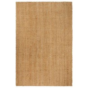 Alfombra rectangular yute natural 120x180 cm