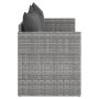 3-seater garden sofa with gray synthetic rattan cushions by vidaXL, Outdoor sofas - Ref: Foro24-362328, Price: 224,58 €, Disc...