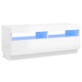 TV-Schrank mit strahlend weißen LED-Leuchten 100x35x40 cm von vidaXL, TV-Möbel - Ref: Foro24-804460, Preis: 96,97 €, Rabatt: %
