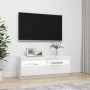 TV-Schrank mit strahlend weißen LED-Leuchten 100x35x40 cm von vidaXL, TV-Möbel - Ref: Foro24-804460, Preis: 96,97 €, Rabatt: %