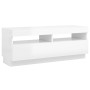 TV-Schrank mit strahlend weißen LED-Leuchten 100x35x40 cm von vidaXL, TV-Möbel - Ref: Foro24-804460, Preis: 96,97 €, Rabatt: %