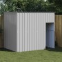 Caseta perros tejado acero galvanizado gris claro 214x153x181cm von vidaXL, Hundehütten - Ref: Foro24-172372, Preis: 268,02 €...