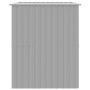 Caseta perros tejado acero galvanizado gris claro 214x153x181cm von vidaXL, Hundehütten - Ref: Foro24-172372, Preis: 268,02 €...