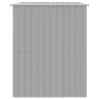 Caseta perros tejado acero galvanizado gris claro 214x153x181cm von vidaXL, Hundehütten - Ref: Foro24-172372, Preis: 264,77 €...