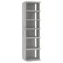 Schuhregalmöbel 2 Einheiten betongraue Farbe 27,5x27x102 cm von vidaXL, Schuhregale und Schuhorganisatoren - Ref: Foro24-8084...