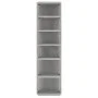 Schuhregalmöbel 2 Einheiten betongraue Farbe 27,5x27x102 cm von vidaXL, Schuhregale und Schuhorganisatoren - Ref: Foro24-8084...