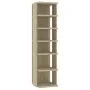 Sonoma oak engineered shoe rack furniture 27.5x27x102cm by vidaXL, Shoe racks and shoe organizers - Ref: Foro24-808491, Price...