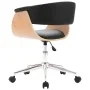 Drehbare Esszimmerstühle 2 Einheiten aus schwarzem Kunstleder von vidaXL, Essstühle - Ref: Foro24-3054881, Preis: 297,41 €, R...
