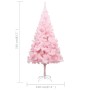 Künstlicher Weihnachtsbaum mit rosa PVC-Ständer 210 cm von vidaXL, Weihnachtsbäume - Ref: Foro24-320999, Preis: 58,93 €, Raba...