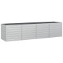 Verzinkter Stahlbeet Silber 320x80x77 cm von vidaXL, Töpfe und Pflanzgefäße - Ref: Foro24-316890, Preis: 98,32 €, Rabatt: %