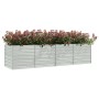 Verzinkter Stahlbeet Silber 320x80x77 cm von vidaXL, Töpfe und Pflanzgefäße - Ref: Foro24-316890, Preis: 98,32 €, Rabatt: %