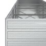 Verzinkter Stahlbeet Silber 320x80x77 cm von vidaXL, Töpfe und Pflanzgefäße - Ref: Foro24-316890, Preis: 98,32 €, Rabatt: %