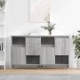 Sideboards 2 Stück Sonoma graues Sperrholz von vidaXL, Sideboards - Ref: Foro24-3190123, Preis: 115,46 €, Rabatt: %