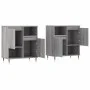 Sideboards 2 Stück Sonoma graues Sperrholz von vidaXL, Sideboards - Ref: Foro24-3190123, Preis: 115,46 €, Rabatt: %