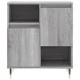 Sideboards 2 Stück Sonoma graues Sperrholz von vidaXL, Sideboards - Ref: Foro24-3190123, Preis: 115,46 €, Rabatt: %