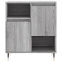Sideboards 2 Stück Sonoma graues Sperrholz von vidaXL, Sideboards - Ref: Foro24-3190123, Preis: 116,87 €, Rabatt: %