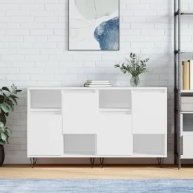 Sideboards 2 Stück weißes Sperrholz von vidaXL, Sideboards - Ref: Foro24-3190125, Preis: 116,92 €, Rabatt: %
