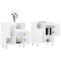 Sideboards 2 pieces white plywood by vidaXL, Sideboards - Ref: Foro24-3190125, Price: 118,04 €, Discount: %