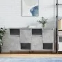 Sideboards 2 units plywood gray concrete by vidaXL, Sideboards - Ref: Foro24-3190129, Price: 114,96 €, Discount: %