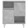 Sideboards 2 units plywood gray concrete by vidaXL, Sideboards - Ref: Foro24-3190129, Price: 114,96 €, Discount: %