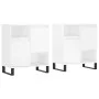Sideboards 2 units glossy white plywood by vidaXL, Sideboards - Ref: Foro24-3190135, Price: 138,09 €, Discount: %