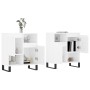 Sideboards 2 Einheiten aus glänzend weißem Sperrholz von vidaXL, Sideboards - Ref: Foro24-3190135, Preis: 139,78 €, Rabatt: %