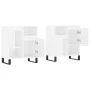 Sideboards 2 units glossy white plywood by vidaXL, Sideboards - Ref: Foro24-3190135, Price: 138,09 €, Discount: %