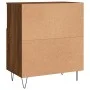 Aparadores 2 piezas madera contrachapada marrón roble by vidaXL, Sideboards - Ref: Foro24-3190132, Price: 118,39 €, Discount: %
