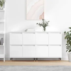 Sideboards 2 units glossy white plywood by vidaXL, Sideboards - Ref: Foro24-3190167, Price: 142,11 €, Discount: %