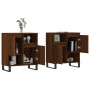 Sideboards 2 Stück Eichenbraunes Sperrholz von vidaXL, Sideboards - Ref: Foro24-3190140, Preis: 130,96 €, Rabatt: %