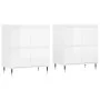 Sideboards 2 Einheiten aus glänzend weißem Sperrholz von vidaXL, Sideboards - Ref: Foro24-3190167, Preis: 142,11 €, Rabatt: %