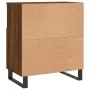 Sideboards 2 Stück Eichenbraunes Sperrholz von vidaXL, Sideboards - Ref: Foro24-3190140, Preis: 129,39 €, Rabatt: %