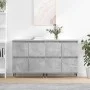 Sideboards 2 Stk. Sperrholz Beton grau von vidaXL, Sideboards - Ref: Foro24-3190169, Preis: 127,87 €, Rabatt: %