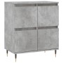 Sideboards 2 Stk. Sperrholz Beton grau von vidaXL, Sideboards - Ref: Foro24-3190169, Preis: 129,51 €, Rabatt: %