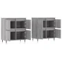 Sideboards 2 Stück Sonoma graues Sperrholz von vidaXL, Sideboards - Ref: Foro24-3190171, Preis: 128,47 €, Rabatt: %