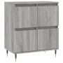 Sideboards 2 Stück Sonoma graues Sperrholz von vidaXL, Sideboards - Ref: Foro24-3190171, Preis: 128,47 €, Rabatt: %