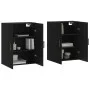 Wall cabinets 2 units black 69.5x34x90 cm by vidaXL, Sideboards - Ref: Foro24-3195644, Price: 166,53 €, Discount: %