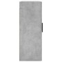 Armario de pared 2 unidades gris hormigón 69,5x34x90 cm de vidaXL, Aparadores - Ref: Foro24-3195647, Precio: 129,24 €, Descue...