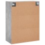 Armario de pared 2 unidades gris hormigón 69,5x34x90 cm de vidaXL, Aparadores - Ref: Foro24-3195647, Precio: 129,24 €, Descue...