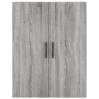 Armarios de pared 2 unidades gris Sonoma 69,5x34x90 cm de vidaXL, Aparadores - Ref: Foro24-3195649, Precio: 135,48 €, Descuen...