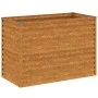 Corten steel planter 100x50x69 cm by vidaXL, Pots and planters - Ref: Foro24-151984, Price: 64,81 €, Discount: %