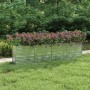Arriate de acero galvanizado plateado 320x40x77 cm de vidaXL, Maceteros y jardineras - Ref: Foro24-316891, Precio: 85,95 €, D...