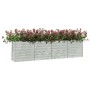 Arriate de acero galvanizado plateado 320x40x77 cm de vidaXL, Maceteros y jardineras - Ref: Foro24-316891, Precio: 85,95 €, D...