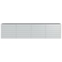 Arriate de acero galvanizado plateado 320x40x77 cm de vidaXL, Maceteros y jardineras - Ref: Foro24-316891, Precio: 85,95 €, D...