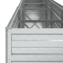 Arriate de acero galvanizado plateado 320x40x77 cm de vidaXL, Maceteros y jardineras - Ref: Foro24-316891, Precio: 85,95 €, D...