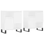 Sideboards 2 Stück weißes Sperrholz von vidaXL, Sideboards - Ref: Foro24-3190133, Preis: 129,64 €, Rabatt: %