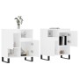 Sideboards 2 Stück weißes Sperrholz von vidaXL, Sideboards - Ref: Foro24-3190133, Preis: 131,41 €, Rabatt: %
